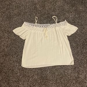 Off the shoulder top